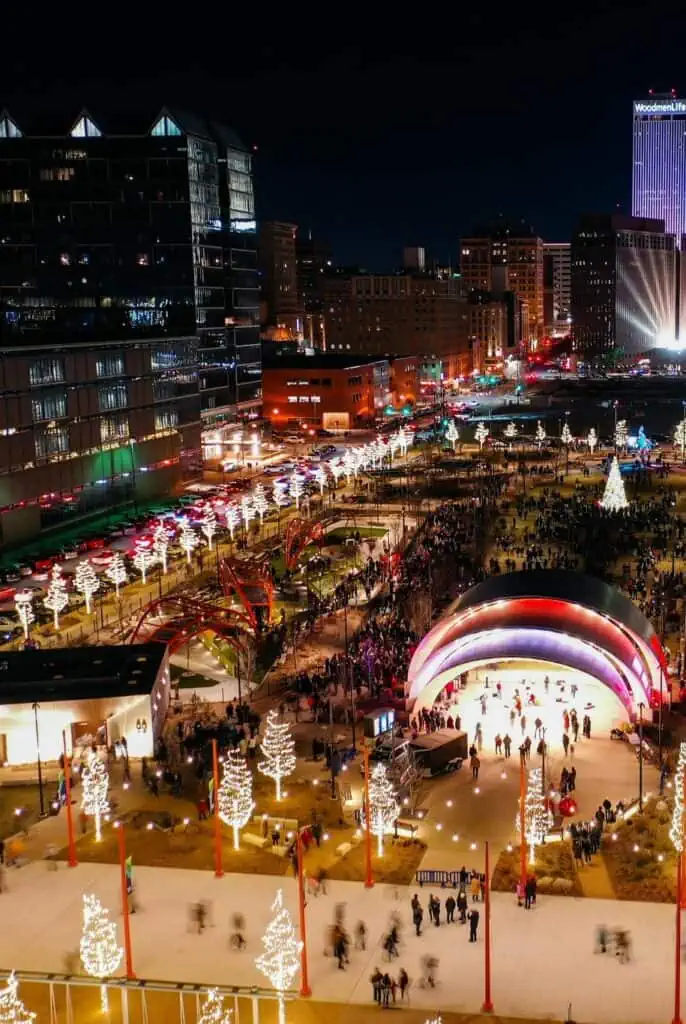 10 měst s nejlepším vánočním osvětlením