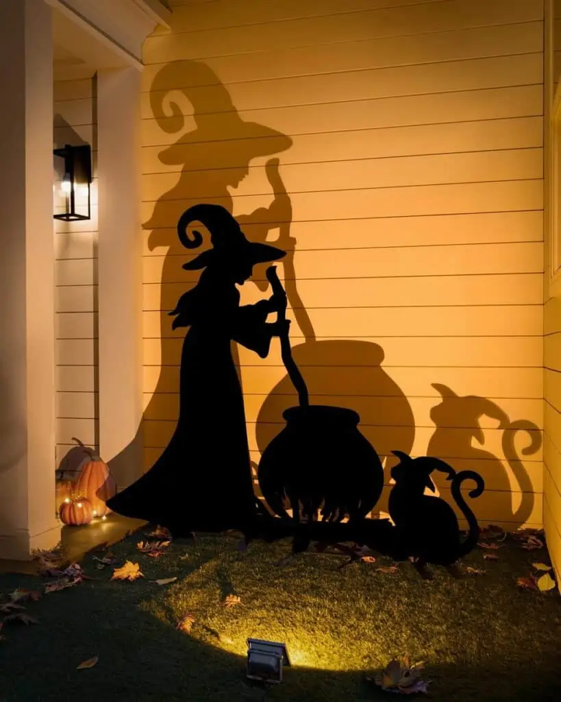 Nejlepší nápady na Halloweenskou výzdobu - čarodějnické zobrazení