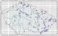 Mapa rozen Allium ursinum L.